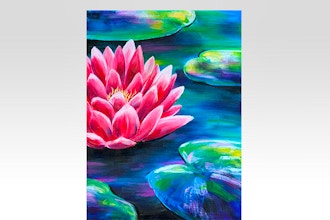 Paint Nite: Blooming Lily Pads